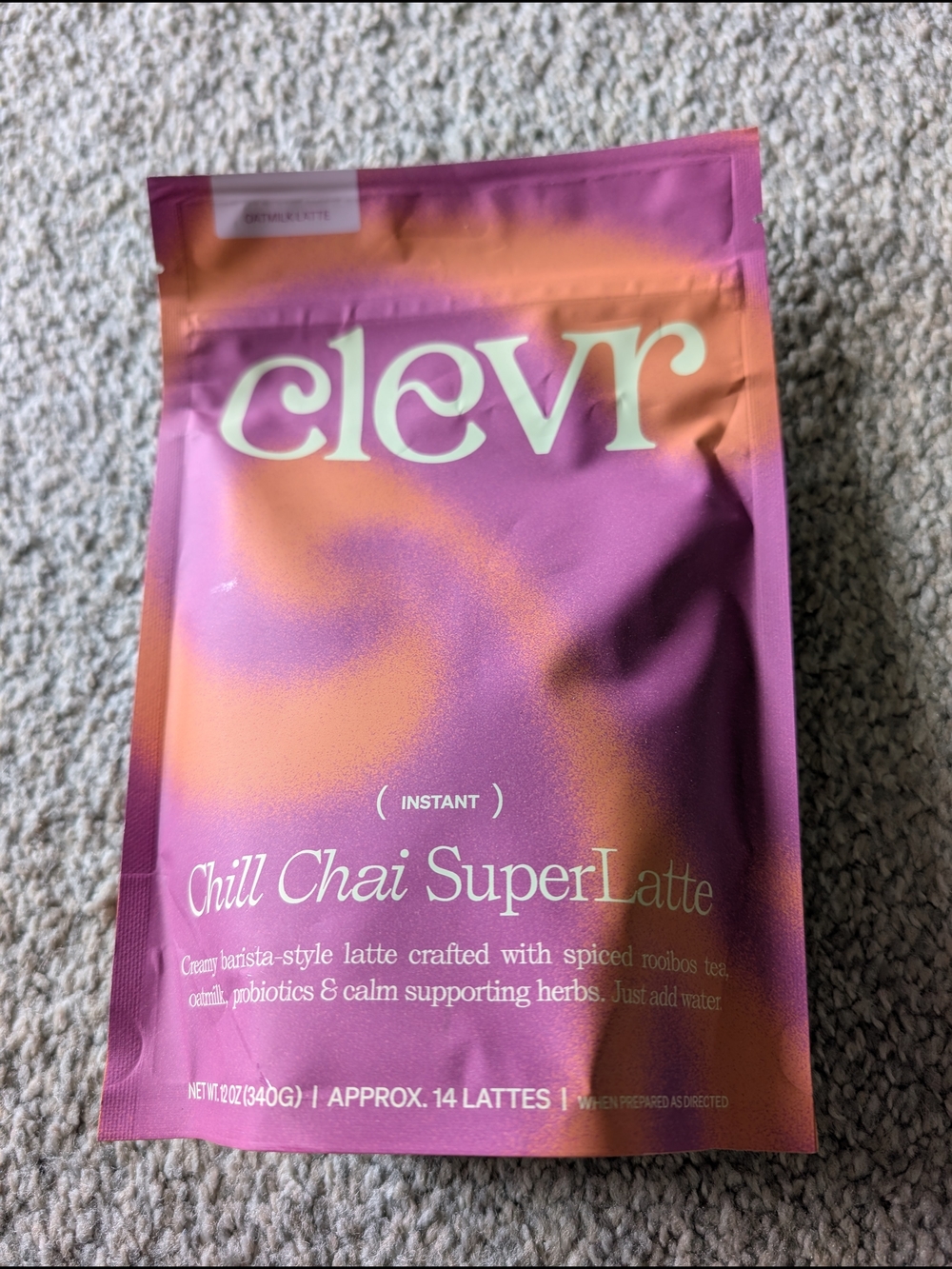 Clevr Chill Chai SuperLatte Instant Latte Mix